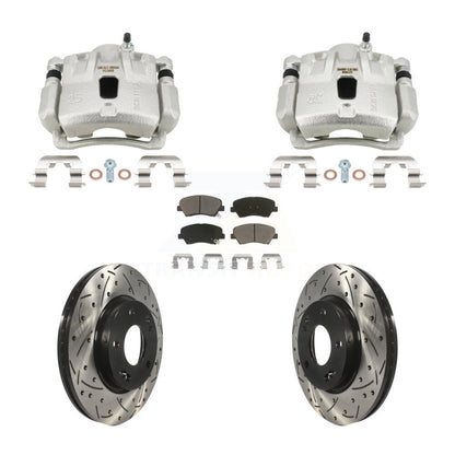 Disc Rotors and Brake Pads Kit-KCD-100687C - Kit.bestparts.ca
