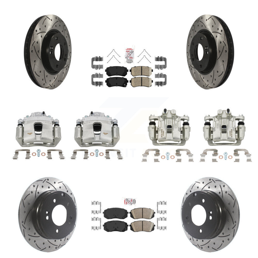 Disc Rotors and Brake Pads Kit-KCD-100716N - Kit.bestparts.ca Kit.bestparts.ca