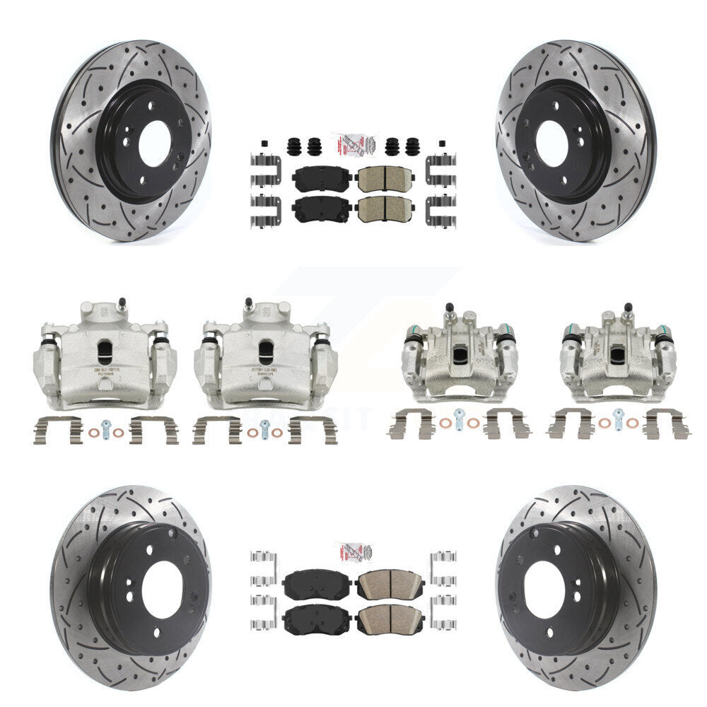Disc Rotors and Brake Pads Kit-KCD-100722N - Kit.bestparts.ca