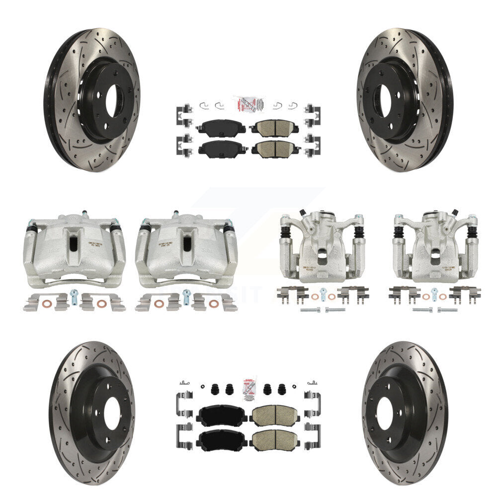 Disc Rotors and Brake Pads Kit-KCD-100762N - Kit.bestparts.ca Kit.bestparts.ca