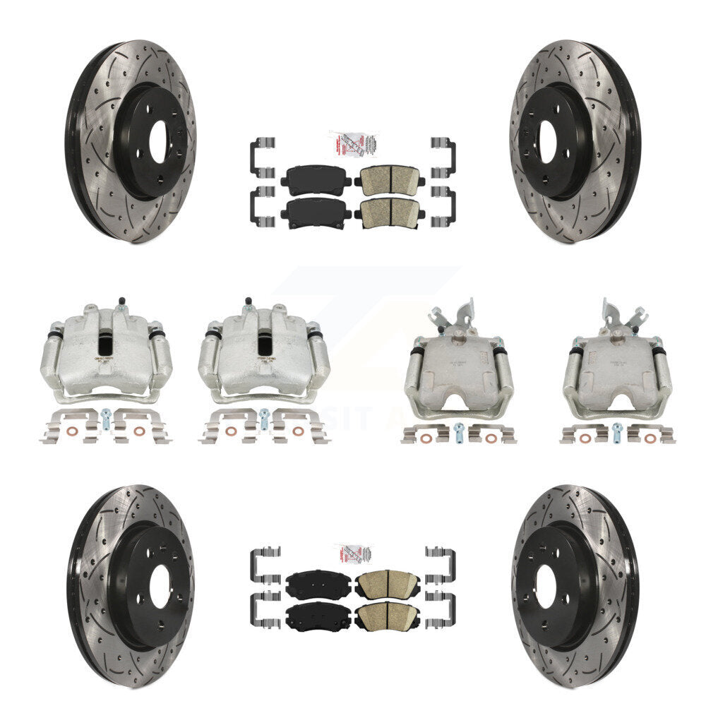 Disc Rotors and Brake Pads Kit-KCD-100767N - Kit.bestparts.ca Kit.bestparts.ca