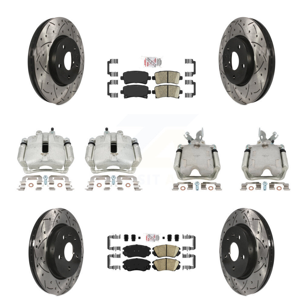 Disc Rotors and Brake Pads Kit-KCD-100769N - Kit.bestparts.ca Kit.bestparts.ca