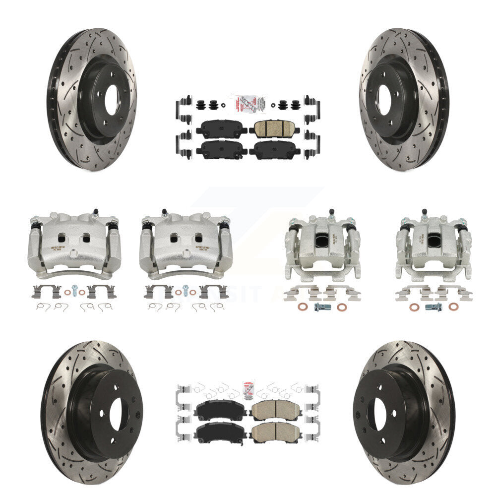 Disc Rotors and Brake Pads Kit-KCD-100915N
