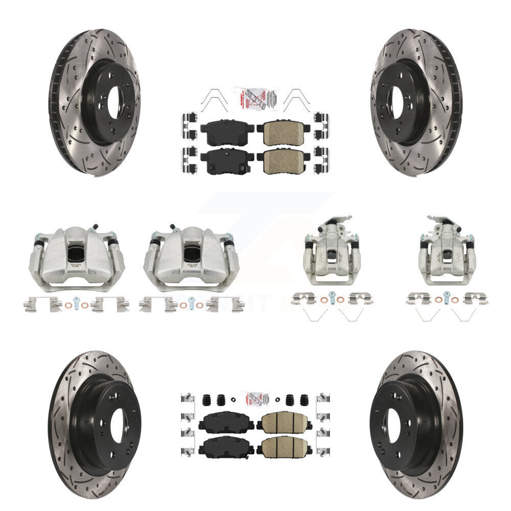 Disc Rotors and Brake Pads Kit-KCD-100922N - Kit.bestparts.ca Kit.bestparts.ca