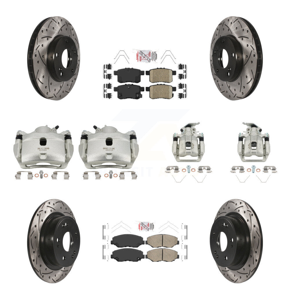 Disc Rotors and Brake Pads Kit-KCD-100928N - Kit.bestparts.ca Kit.bestparts.ca