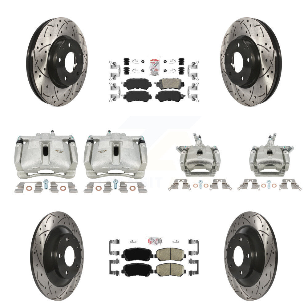 Disc Rotors and Brake Pads Kit-KCD-100954N - Kit.bestparts.ca Kit.bestparts.ca
