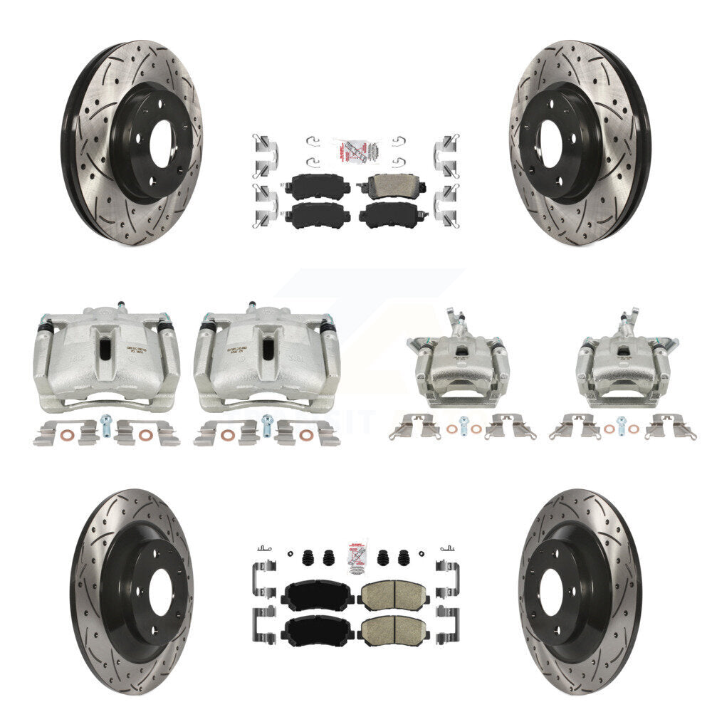 Disc Rotors and Brake Pads Kit-KCD-100957N - Kit.bestparts.ca
