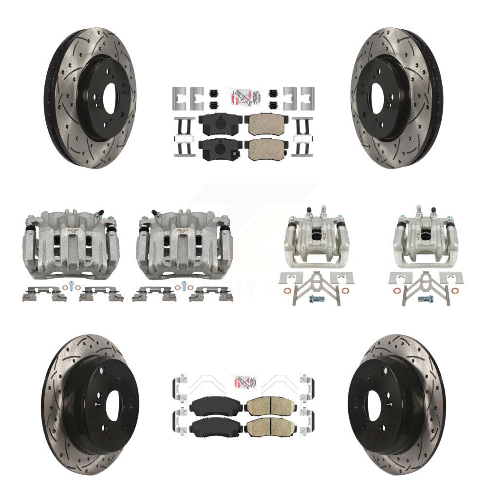 Disc Rotors and Brake Pads Kit-KCD-101024N - Kit.bestparts.ca