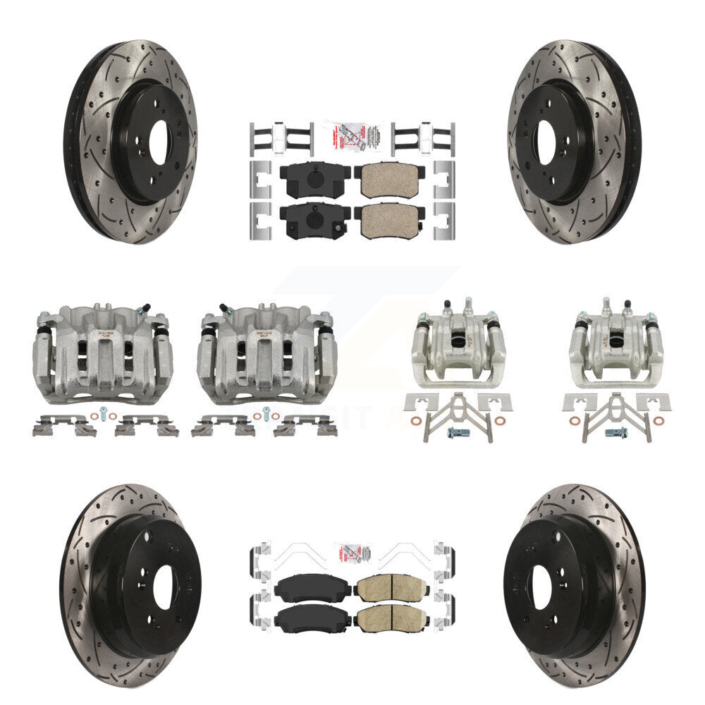Disc Rotors and Brake Pads Kit-KCD-101025N - Kit.bestparts.ca