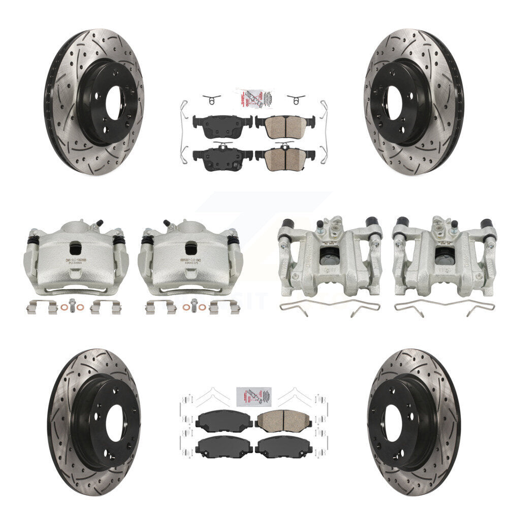 Disc Rotors and Brake Pads Kit-KCD-101096N - Kit.bestparts.ca
