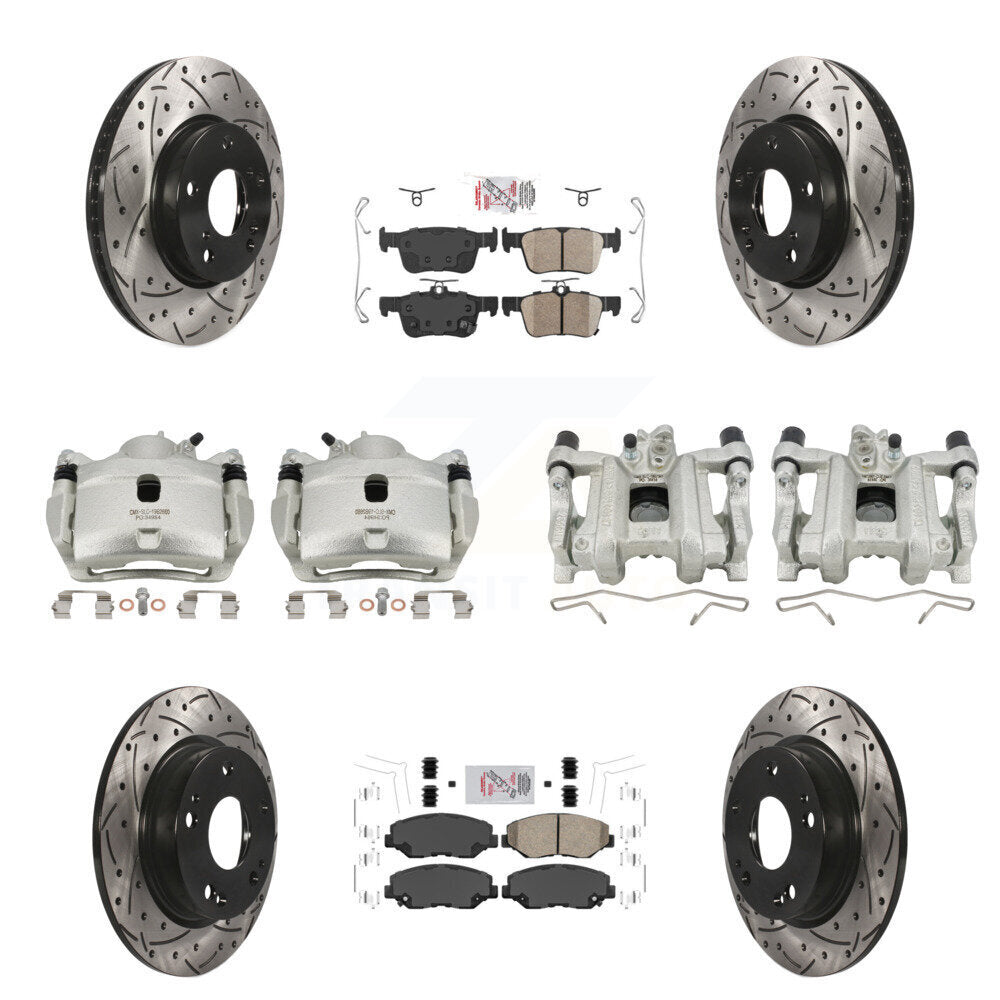 Disc Rotors and Brake Pads Kit-KCD-101097N - Kit.bestparts.ca