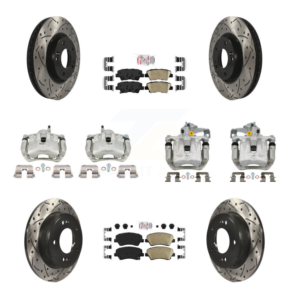 Disc Rotors and Brake Pads Kit-KCD-101104N - Kit.bestparts.ca