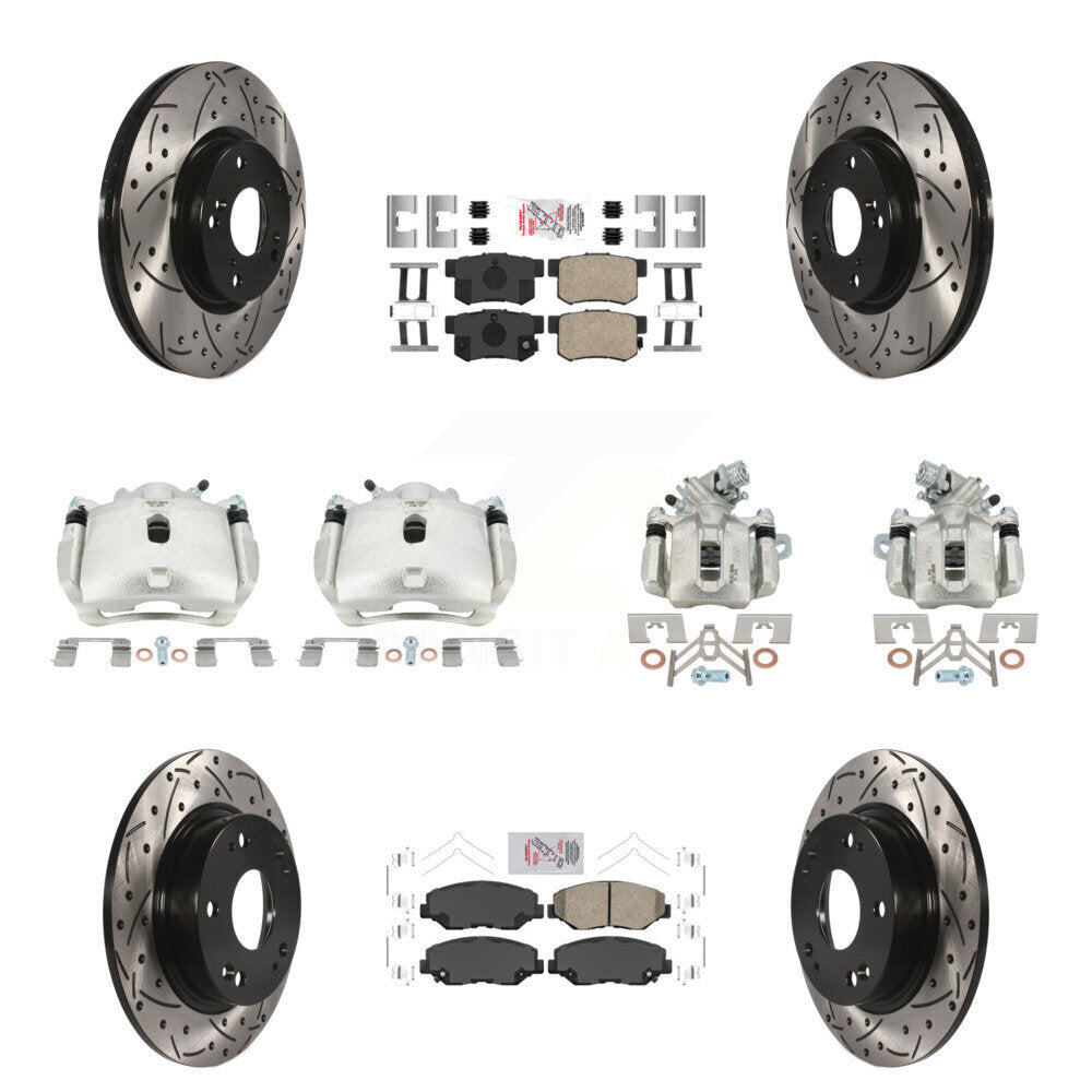Disc Rotors and Brake Pads Kit-KCD-101128N - Kit.bestparts.ca Kit.bestparts.ca