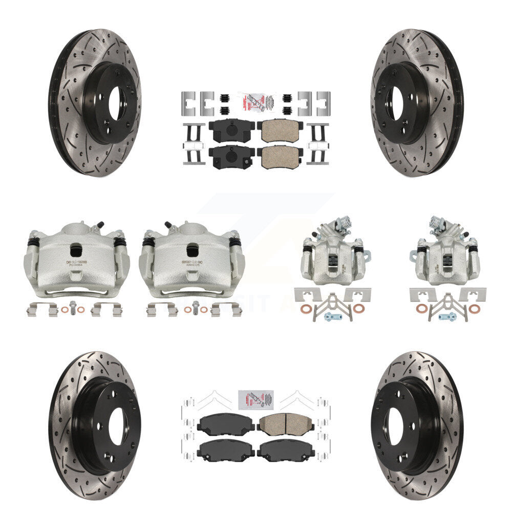 Disc Rotors and Brake Pads Kit-KCD-101138N - Kit.bestparts.ca