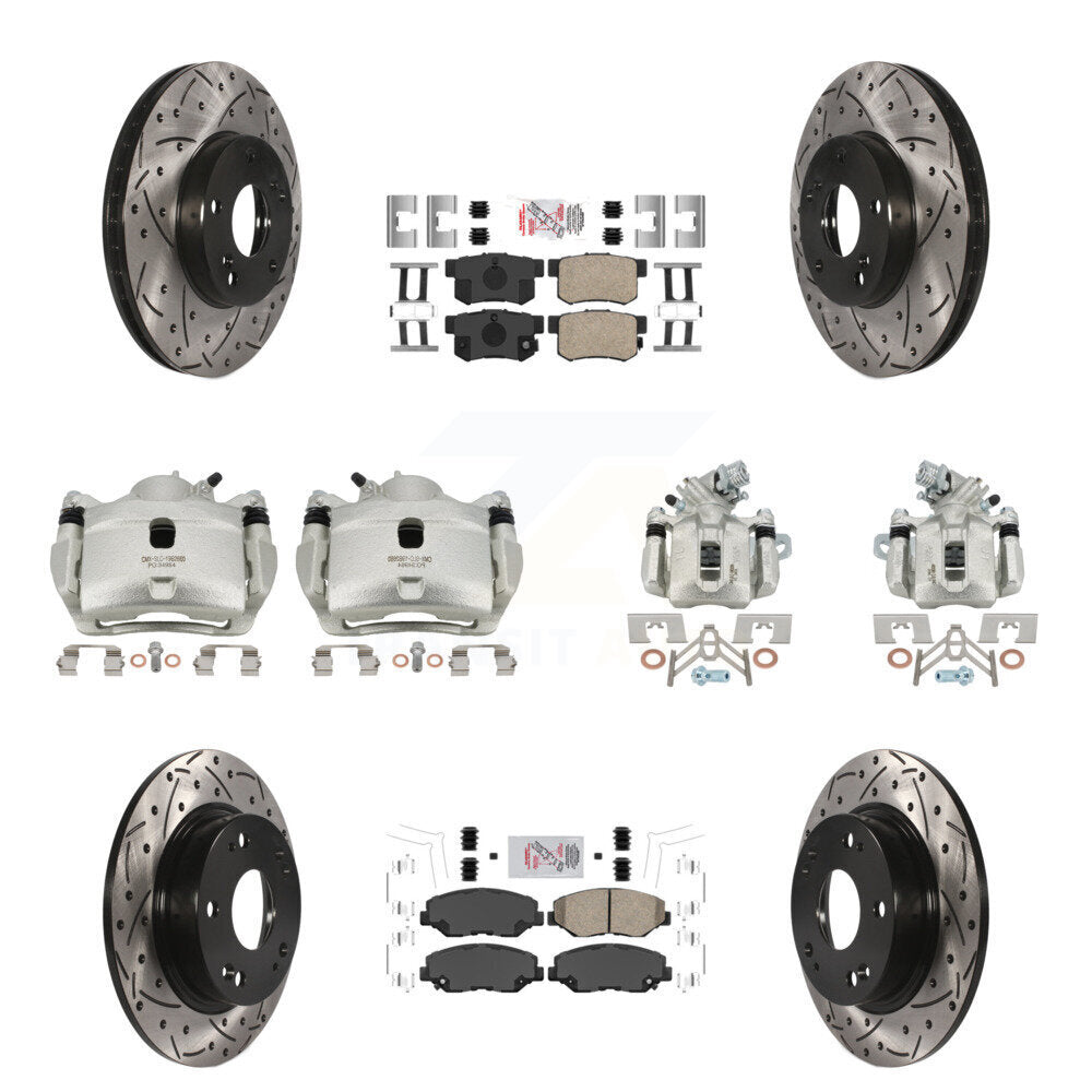 Disc Rotors and Brake Pads Kit-KCD-101140N - Kit.bestparts.ca