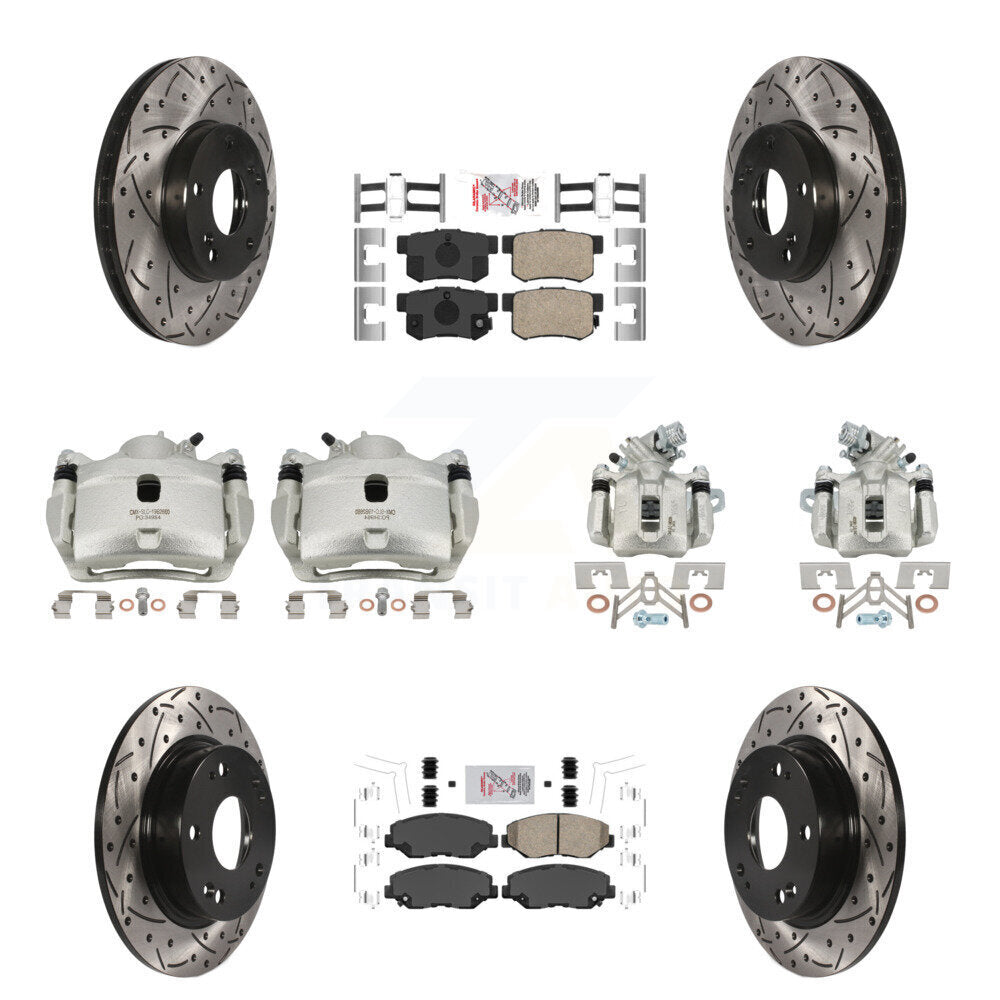 Disc Rotors and Brake Pads Kit-KCD-101141N - Kit.bestparts.ca Kit.bestparts.ca