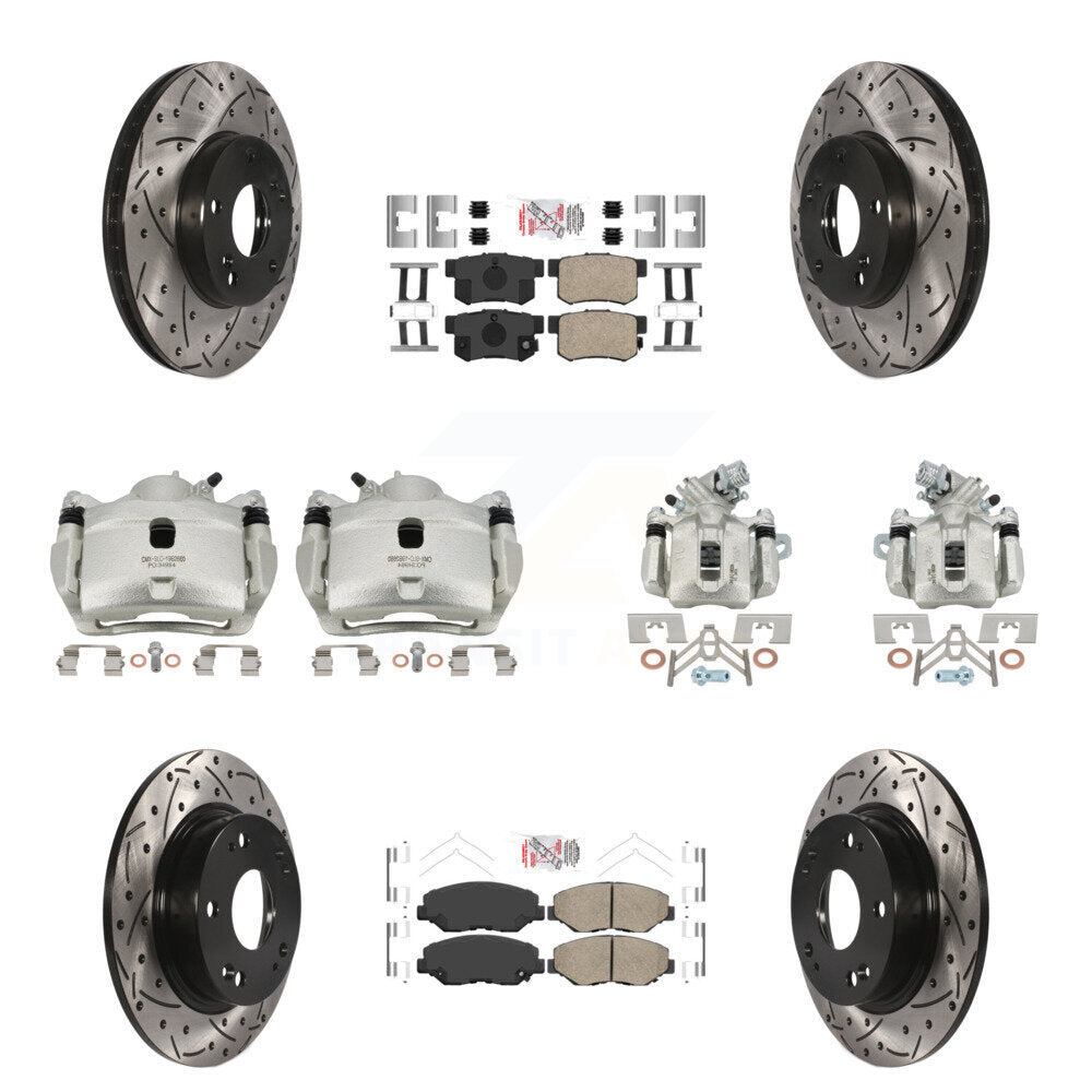 Disc Rotors and Brake Pads Kit-KCD-101142N - Kit.bestparts.ca
