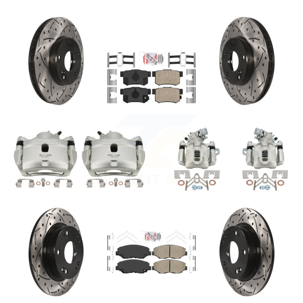 Disc Rotors and Brake Pads Kit-KCD-101143N - Kit.bestparts.ca Kit.bestparts.ca