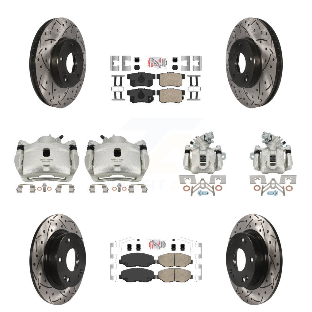 Disc Rotors and Brake Pads Kit-KCD-101144N - Kit.bestparts.ca