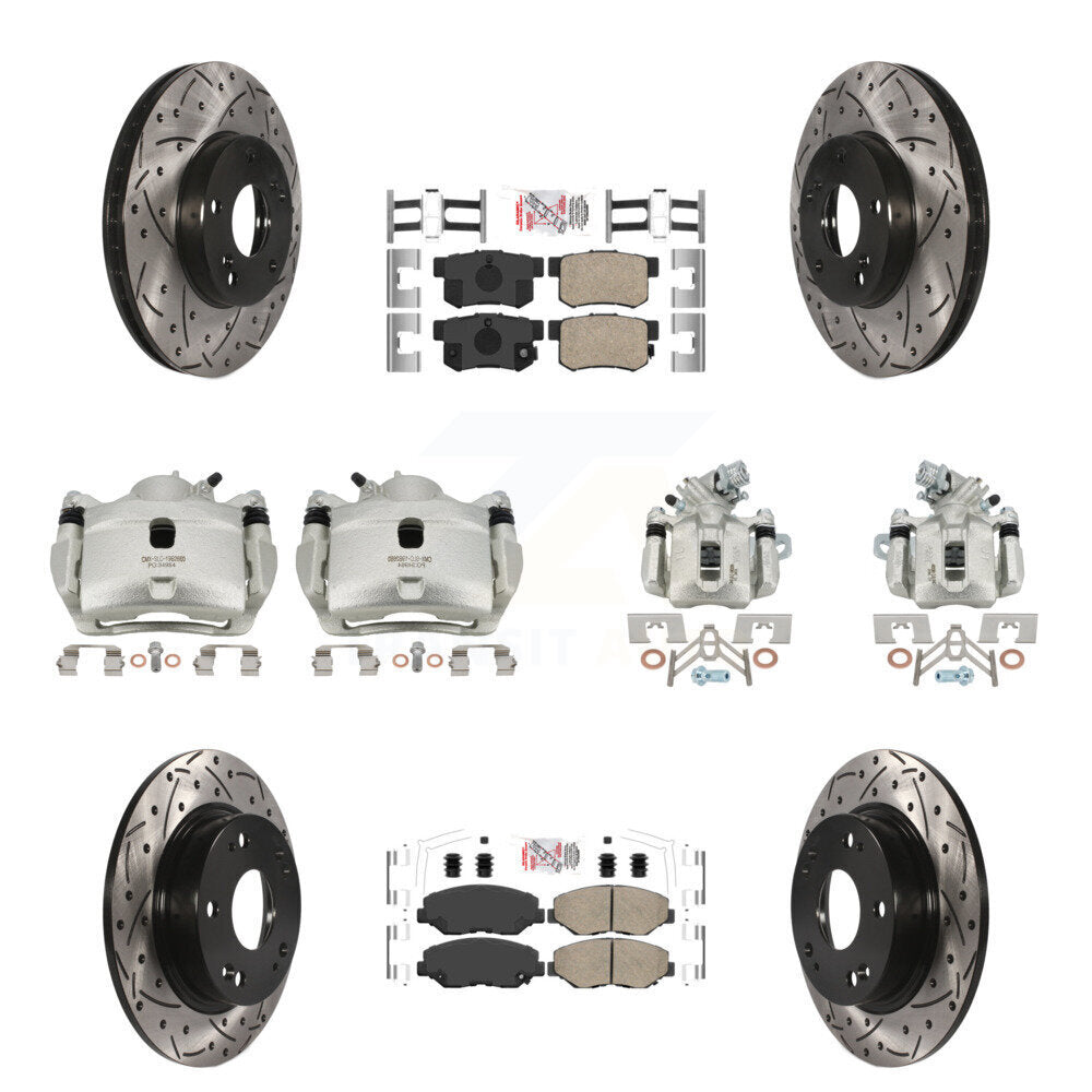 Disc Rotors and Brake Pads Kit-KCD-101145N - Kit.bestparts.ca Kit.bestparts.ca