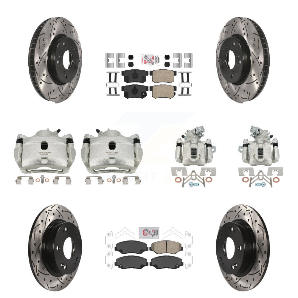 Disc Rotors and Brake Pads Kit-KCD-101146N - Kit.bestparts.ca