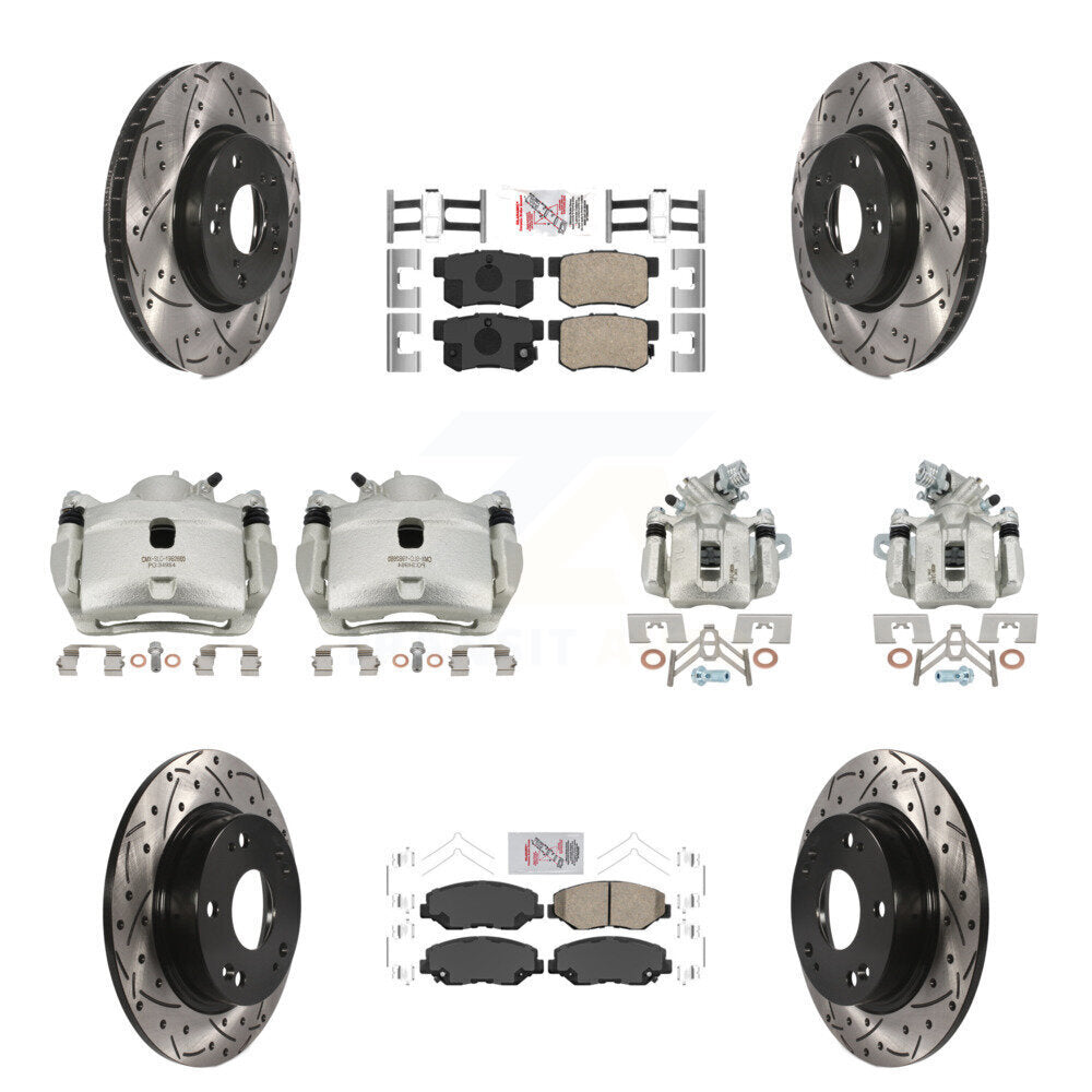 Disc Rotors and Brake Pads Kit-KCD-101147N - Kit.bestparts.ca