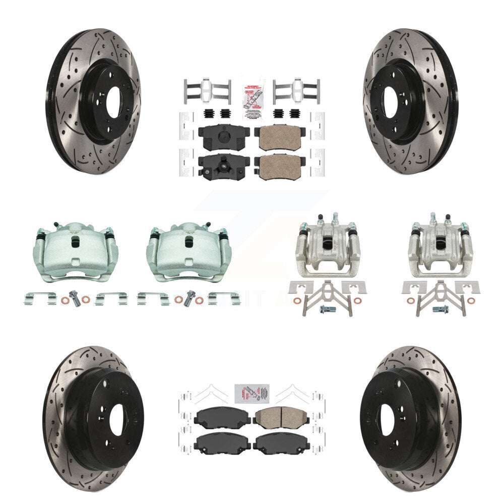 Disc Rotors and Brake Pads Kit-KCD-101238N - Kit.bestparts.ca Kit.bestparts.ca