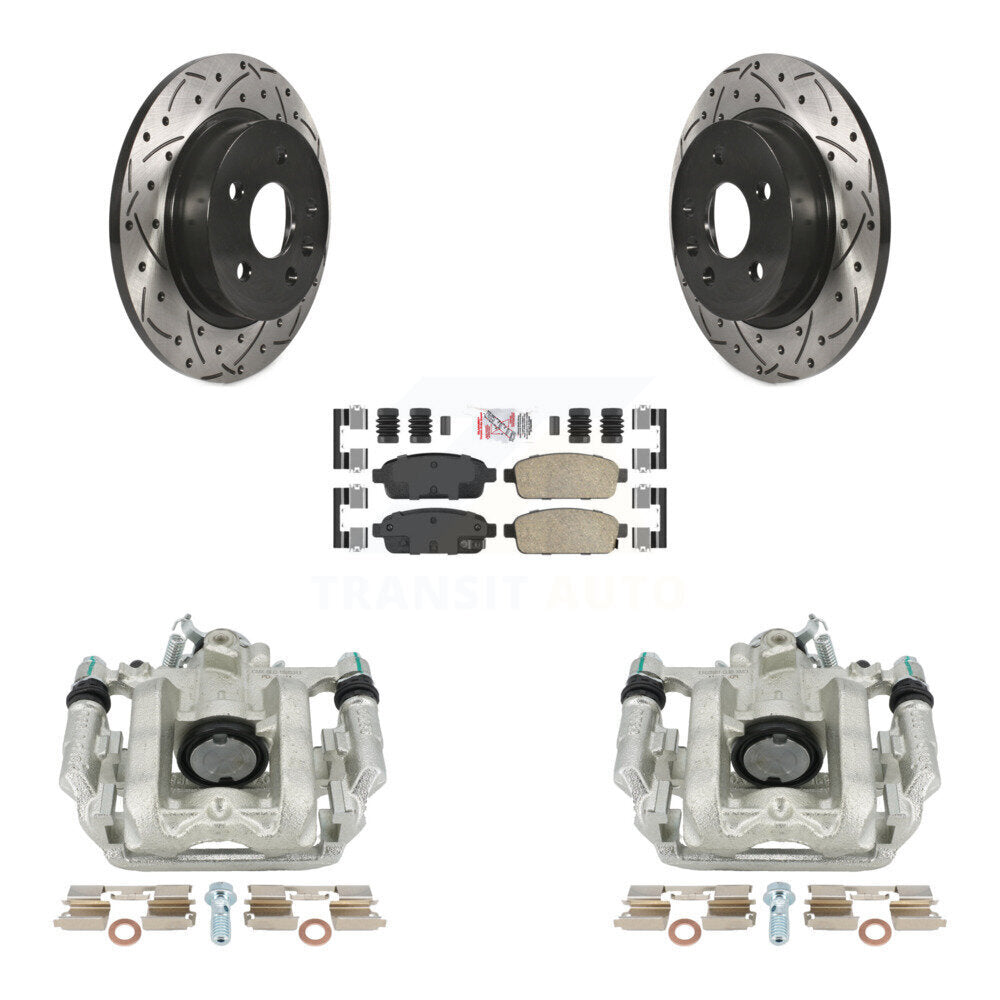 Disc Rotors and Brake Pads Kit-KCD-101281N - Kit.bestparts.ca