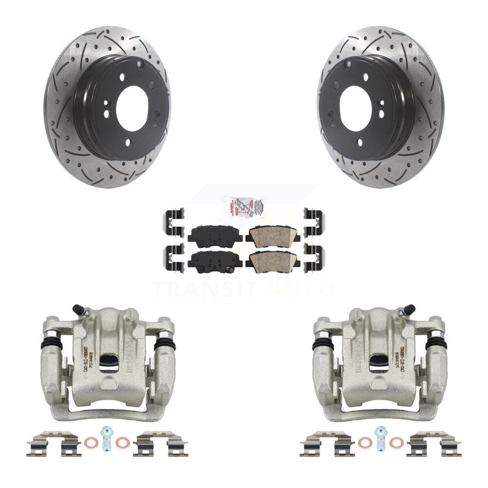 Disc Rotors and Brake Pads Kit-KCD-101484N - Kit.bestparts.ca