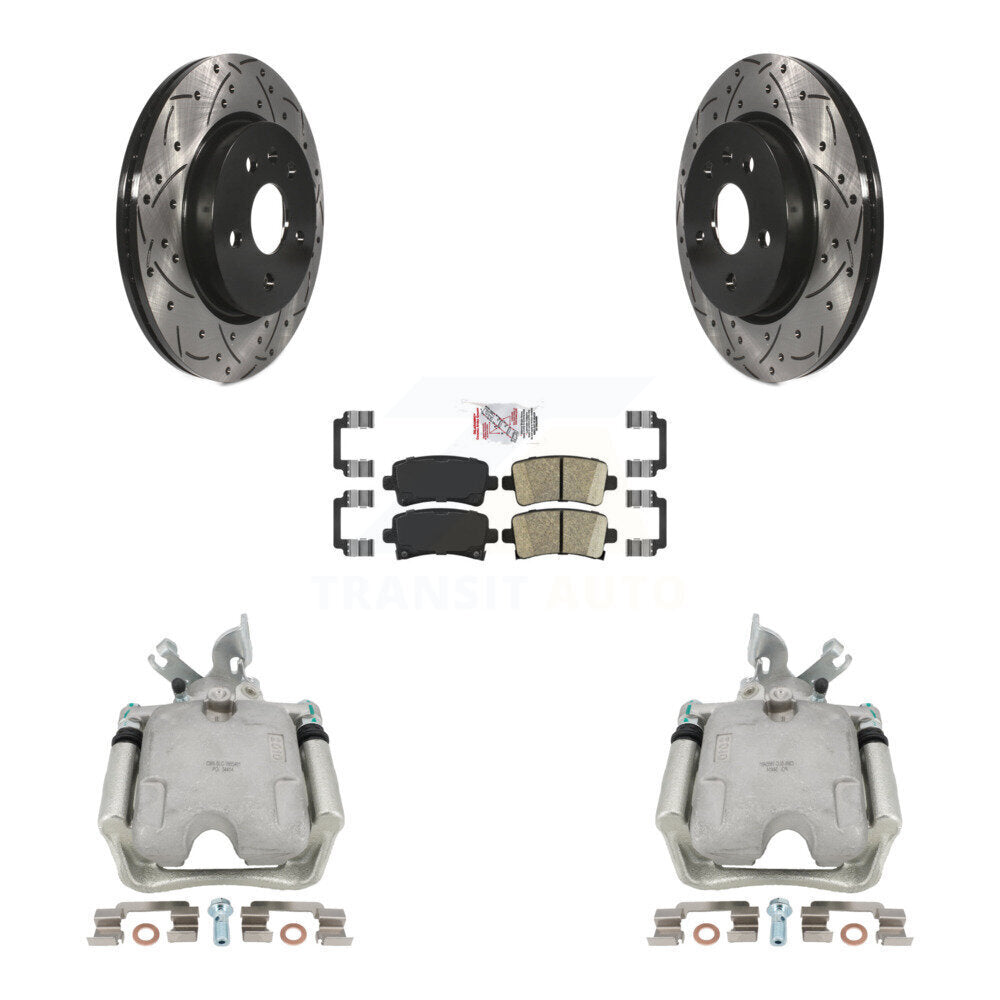 Disc Rotors and Brake Pads Kit-KCD-101563N - Kit.bestparts.ca