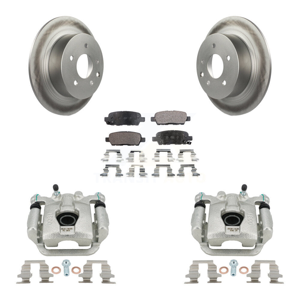 Disc Rotors and Brake Pads Kit-KCG-100197T - Kit.bestparts.ca