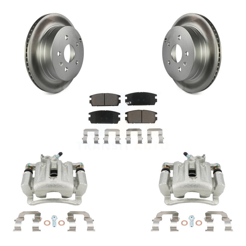 Disc Rotors and Brake Pads Kit-KCG-100198C - Kit.bestparts.ca
