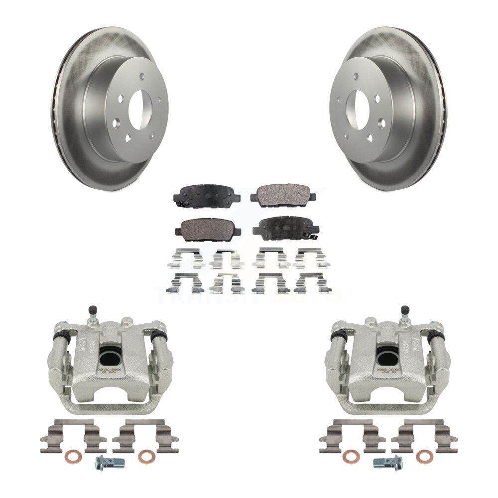Disc Rotors and Brake Pads Kit-KCG-100198T - Kit.bestparts.ca