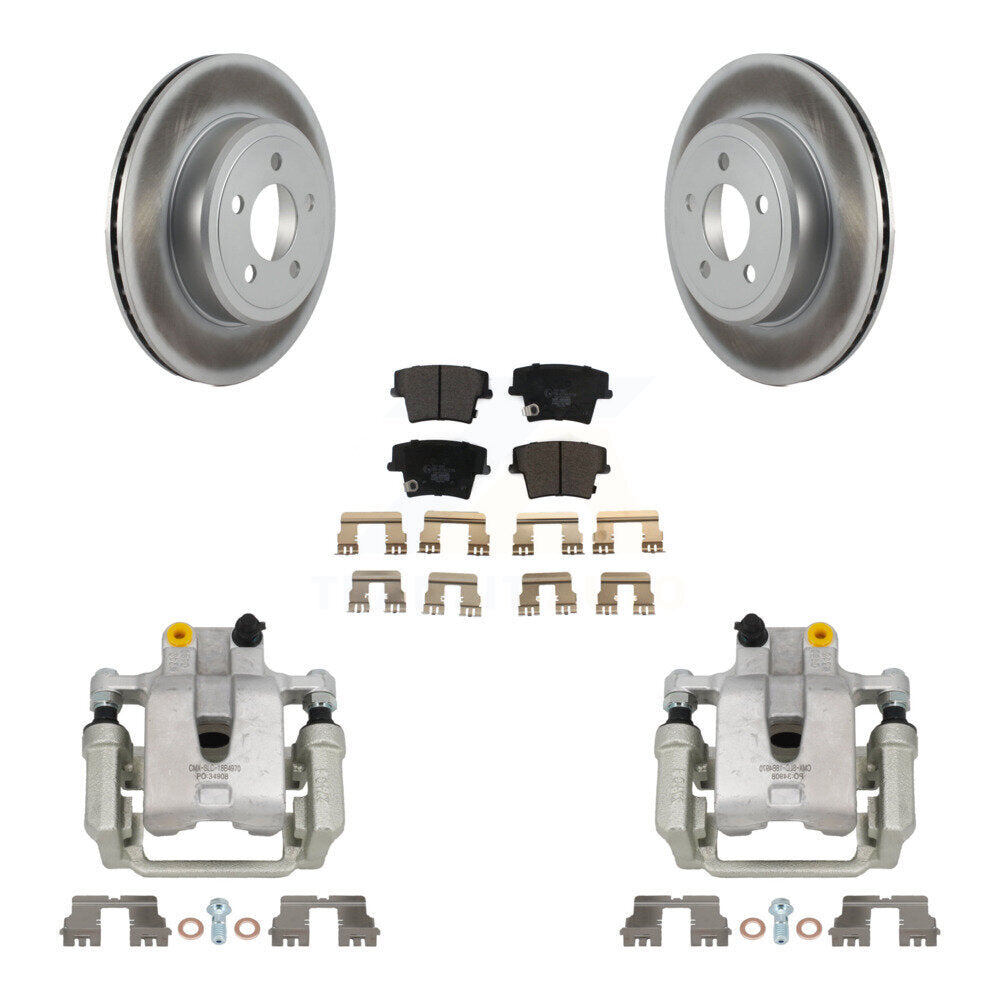 Disc Rotors and Brake Pads Kit-KCG-100250T - Kit.bestparts.ca