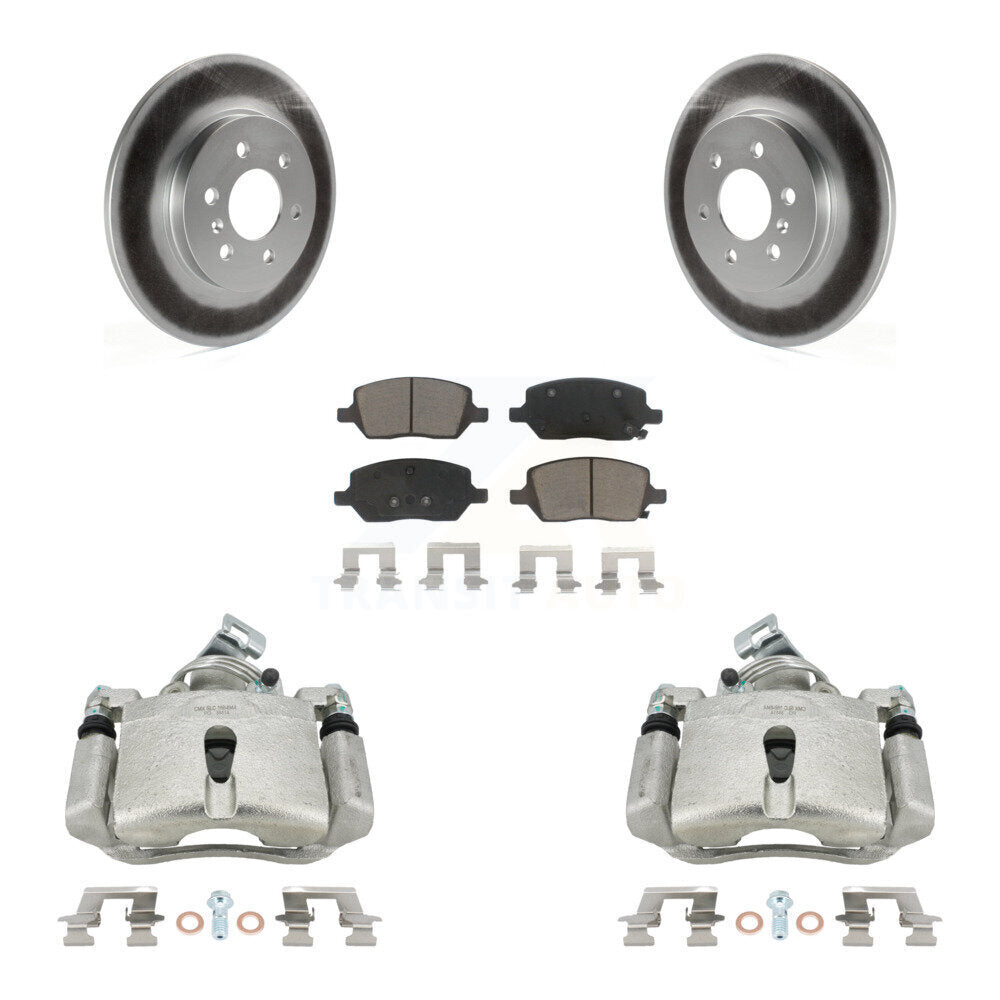 Disc Rotors and Brake Pads Kit-KCG-100265C - Kit.bestparts.ca