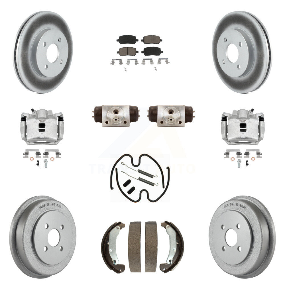 Disc Rotors and Brake Pads Kit-KCG-100343C - Kit.bestparts.ca