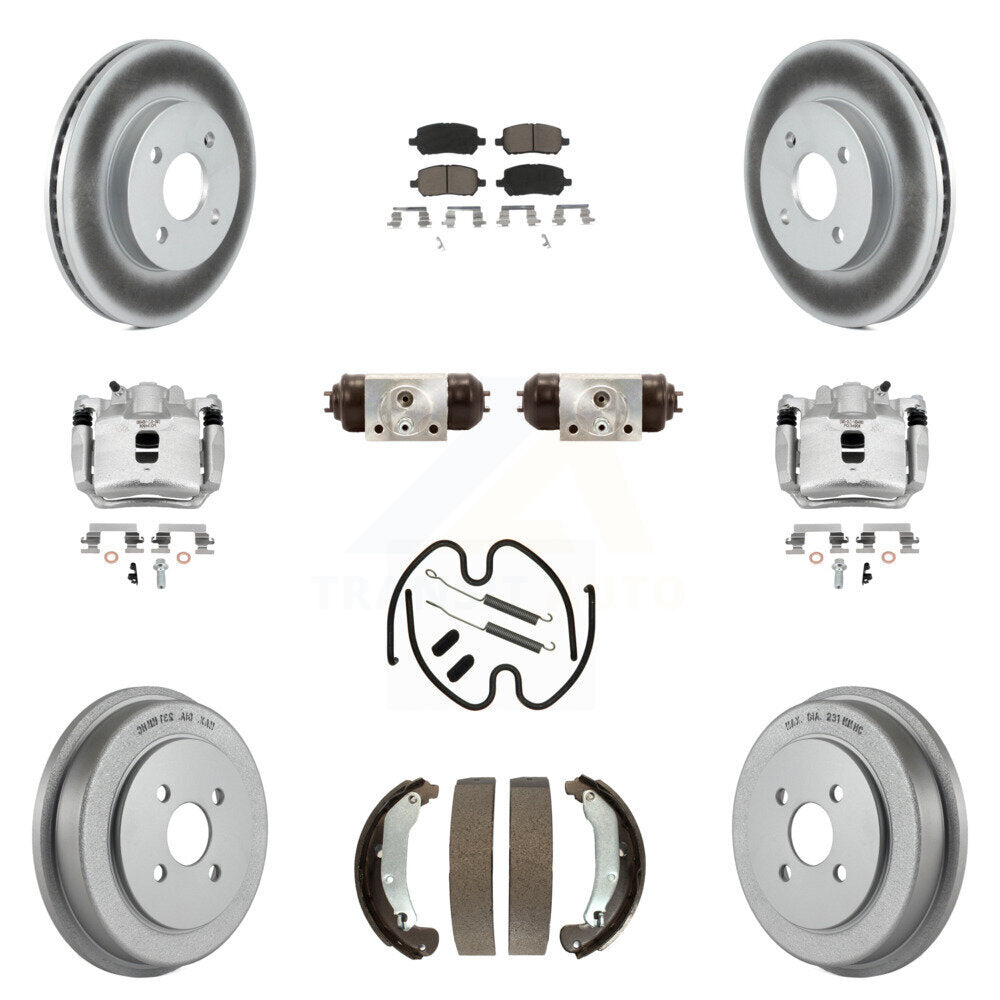 Disc Rotors and Brake Pads Kit-KCG-100344C - Kit.bestparts.ca Kit.bestparts.ca