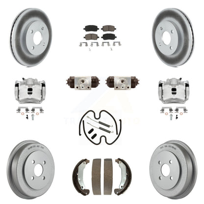 Disc Rotors and Brake Pads Kit-KCG-100344C - Kit.bestparts.ca