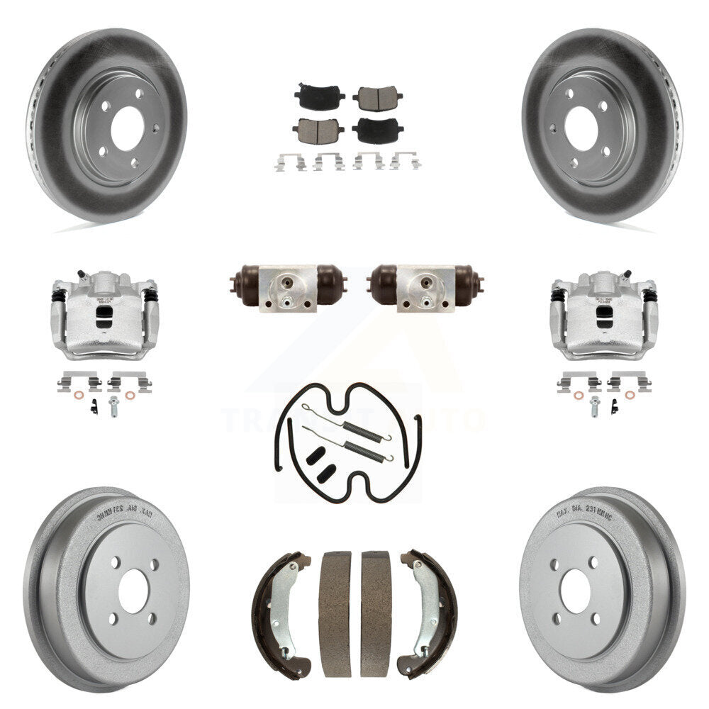 Disc Rotors and Brake Pads Kit-KCG-100345C - Kit.bestparts.ca Kit.bestparts.ca