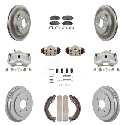 Disc Rotors and Brake Pads Kit-KCG-100350T - Kit.bestparts.ca