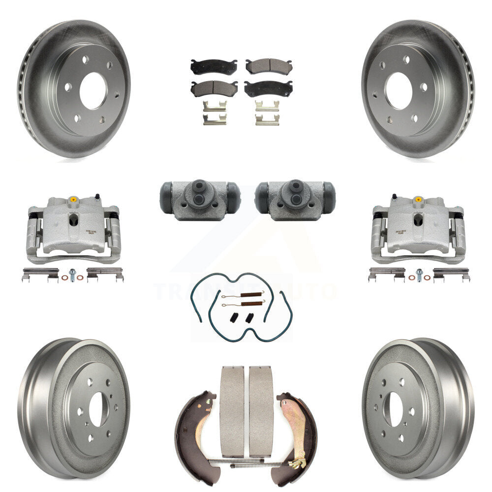 Disc Rotors and Brake Pads Kit-KCG-100358P - Kit.bestparts.ca Kit.bestparts.ca