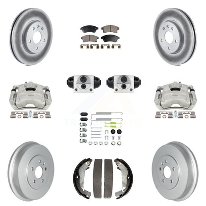 Disc Rotors and Brake Pads Kit-KCG-100358T - Kit.bestparts.ca