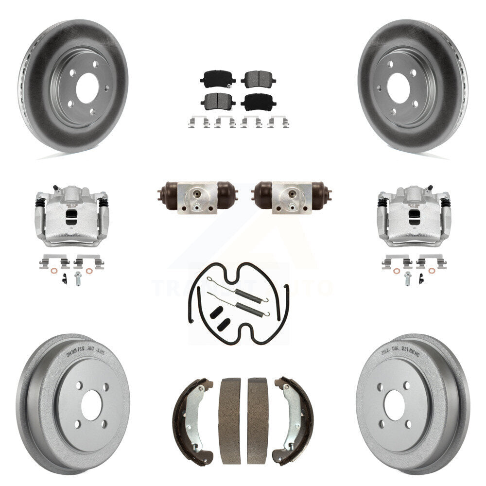 Disc Rotors and Brake Pads Kit-KCG-100360S - Kit.bestparts.ca