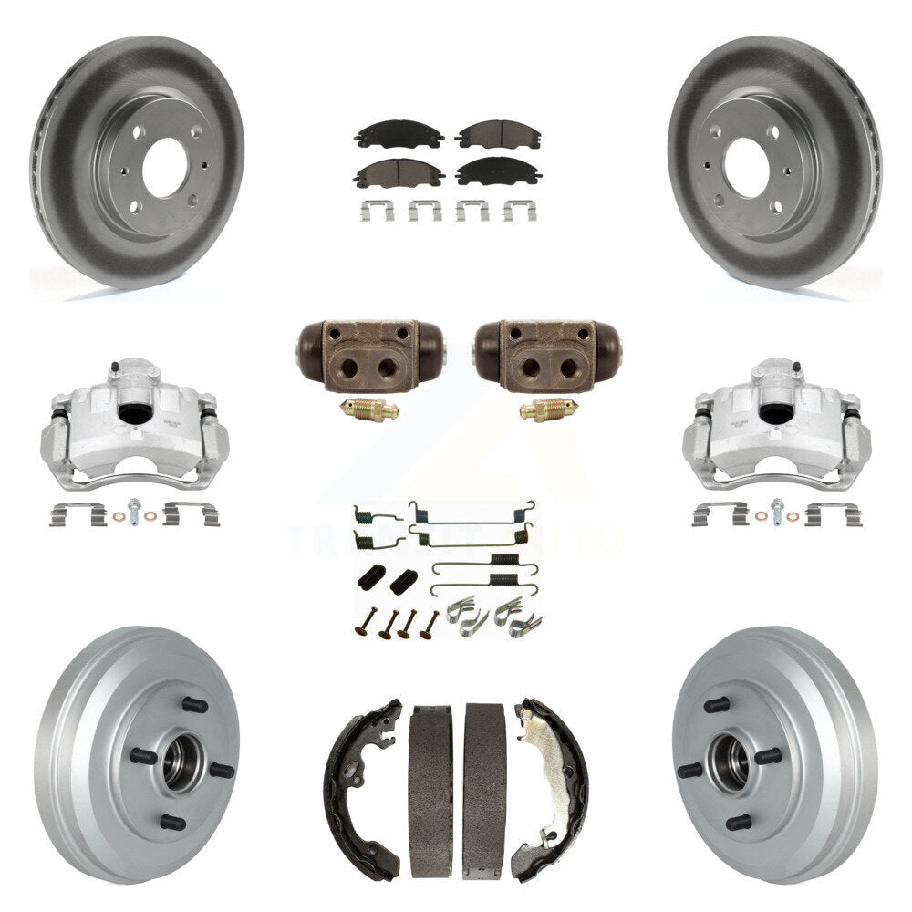 Disc Rotors and Brake Pads Kit-KCG-100365C - Kit.bestparts.ca