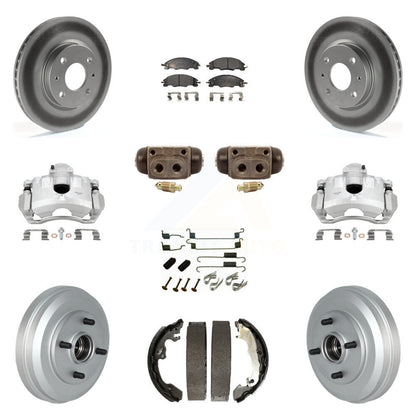 Disc Rotors and Brake Pads Kit-KCG-100366P - Kit.bestparts.ca