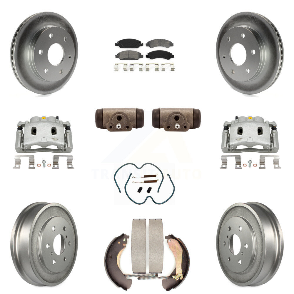 Disc Rotors and Brake Pads Kit-KCG-100367S - Kit.bestparts.ca