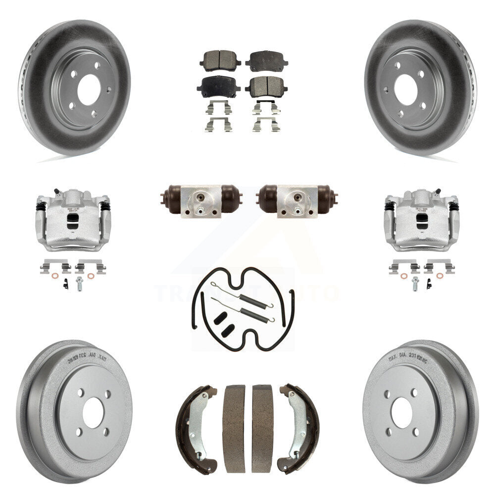 Disc Rotors and Brake Pads Kit-KCG-100371T - Kit.bestparts.ca Kit.bestparts.ca