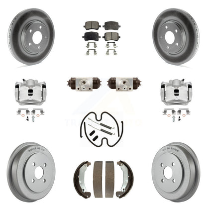 Disc Rotors and Brake Pads Kit-KCG-100371T - Kit.bestparts.ca