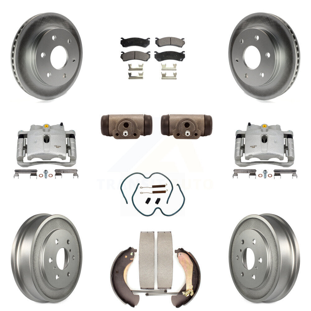 Disc Rotors and Brake Pads Kit-KCG-100372T - Kit.bestparts.ca Kit.bestparts.ca