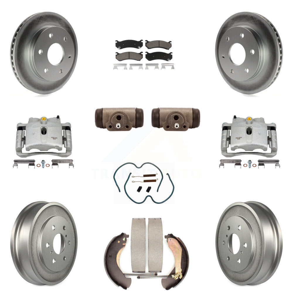 Disc Rotors and Brake Pads Kit-KCG-100376C - Kit.bestparts.ca Kit.bestparts.ca